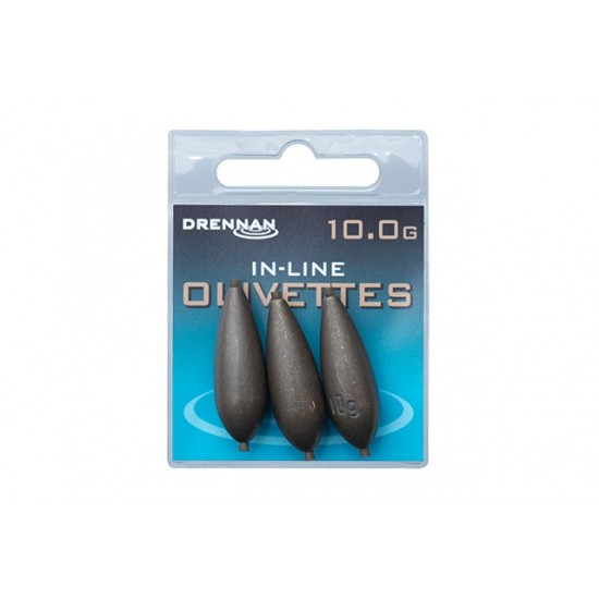 Plumb Culisant Drennan - In-Line Olivette 10g Plumb Culisant Drennan - In-Line Olivette 10g